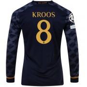 Fotballdrakter Real Madrid 2023-24 Toni Kroos 8 Borte Draktsett Langermet..